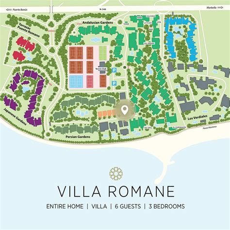 puente romano map.